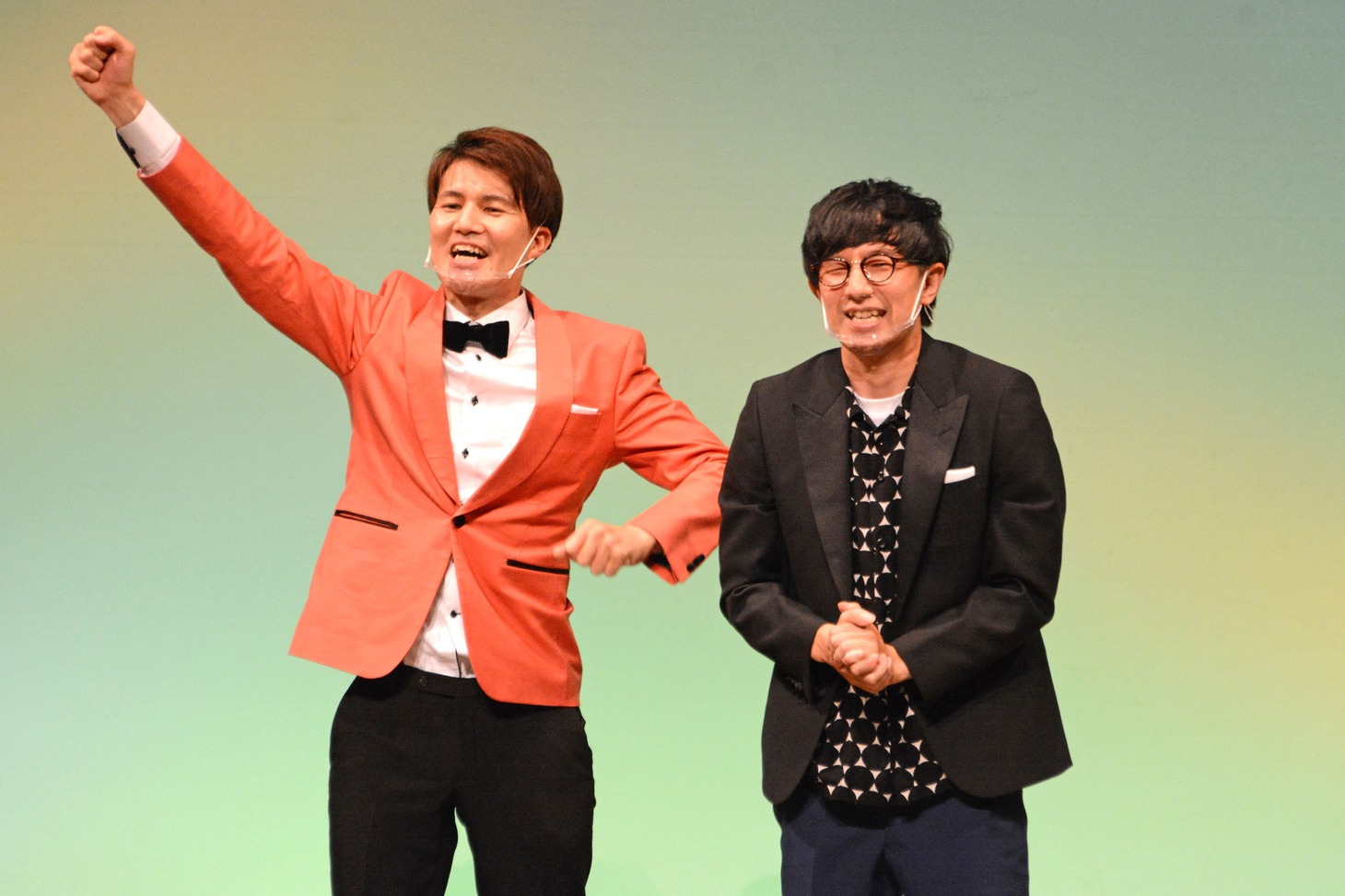 優勝した瞬間の女将。