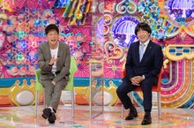 陣内智則と蛍原徹。(c)テレビ朝日