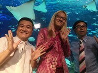 「ウッチャン式」に出演する（左から）アンタッチャブル山崎、ZAZY、おいでやす小田。(c)TBS