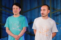 かもめんたる槙尾（左）、かもめんたる・う大（右）。