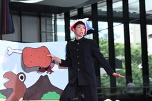 肉を持ち上げたり下げたりしながら無心になっていくもう中学生。