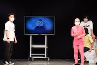 敵がやってきた場面。