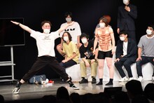 「ダメー！」とインポッシブルえいじ。