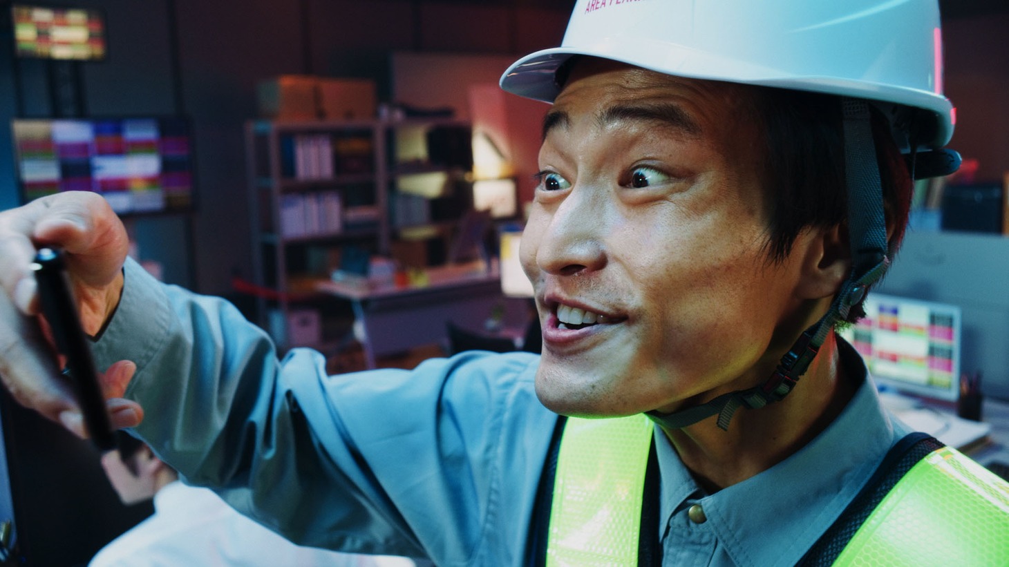 5Gを知ってほしい5G担当者のゴジさん（ジャルジャル福徳）。