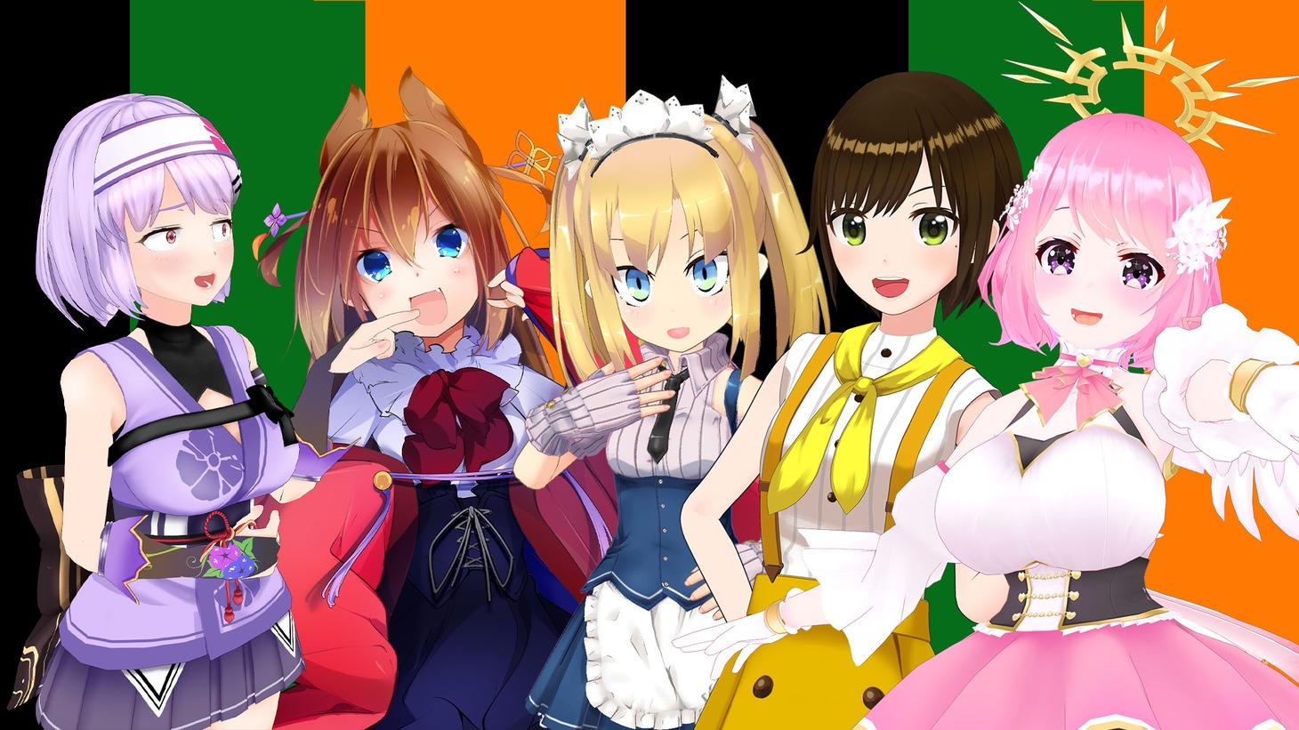 「バーチャル漫才笑たいむ」イメージ