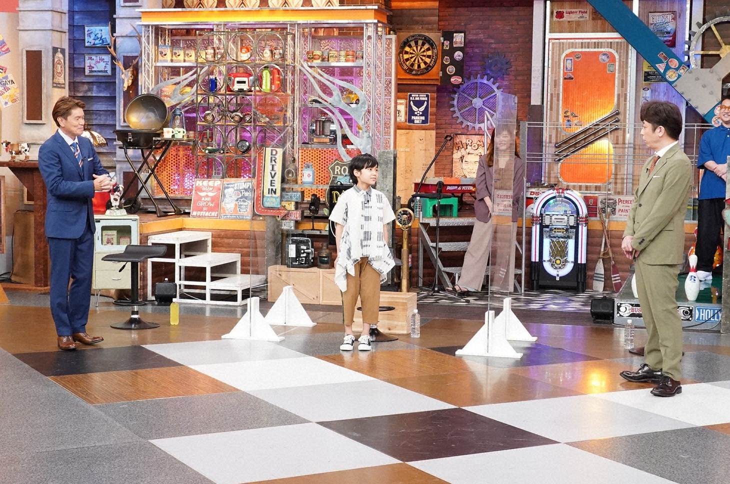 「ウチのガヤがすみません！」のワンシーン。(c)日本テレビ