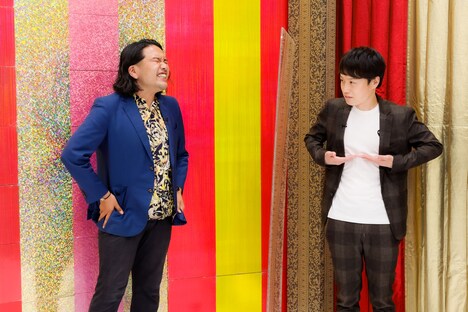 「バーニングツッコミNo.1決定戦」に挑戦する見取り図。