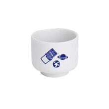 チョコレートプラネットをモチーフにしたおちょこ。