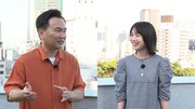 かまいたち山内と弘中綾香アナ。(c)テレビ朝日
