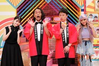 見取り図とゲストのなちょす（左）、うさたにパイセン（右）。(c)ABCテレビ