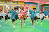 （手前左から）霜降り明星せいや、ゴリエ、チョコレートプラネット松尾。(c)フジテレビ