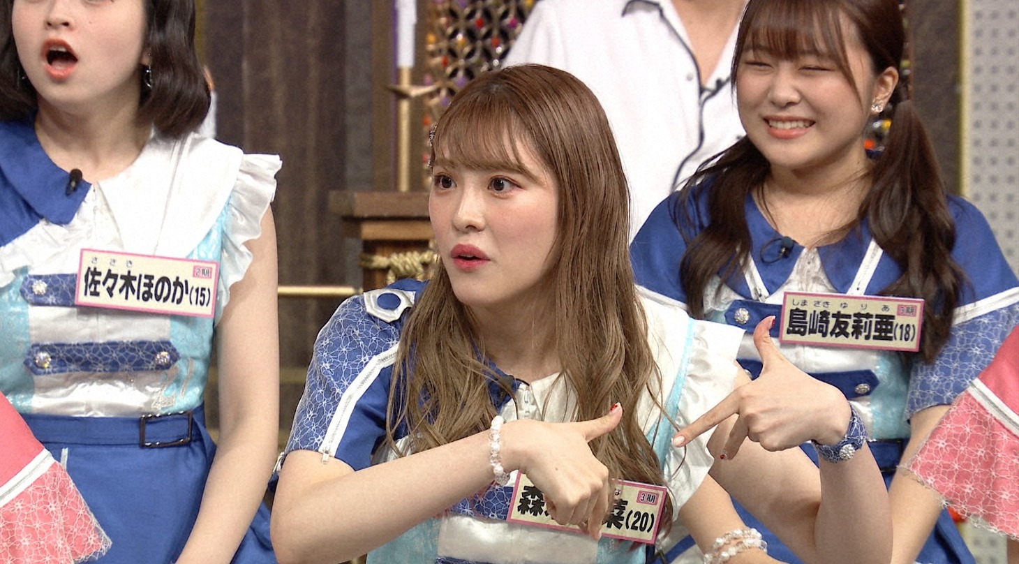アップアップガールズ（2）の森永新菜。(c)日本テレビ