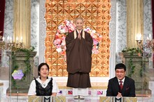 （左から）ゆりやんレトリィバァ、露の団姫、南海キャンディーズ山里。(c)ABCテレビ