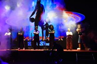 「スペース・プレイヤーズ」の公開直前イベントの様子。