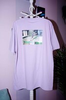 「KIPPU de TROUBLE」Tシャツ（ライトパープル）