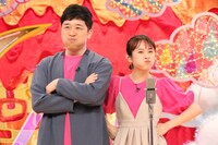 あべこうじ＆高橋愛 (c)フジテレビ