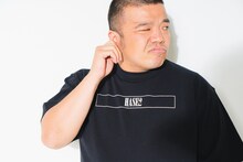 HASE2のアイテムを着用したセルライトスパ大須賀。