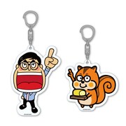 「心斎橋PARCOに おいでやす～！小田展」で販売されるアクリルキーホルダー。