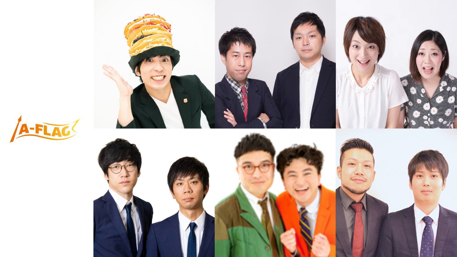 「A-FLAG LIVE vol.1」の出演者。