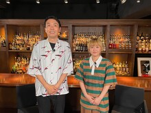 アンガールズ田中とラランド・サーヤ。(c)関西テレビ