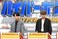 （左から）中島健人、赤楚衛二。(c)フジテレビ