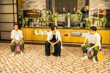 （左から）ウエストランド井口、川上洋平、浜ロン。(c)中京テレビ