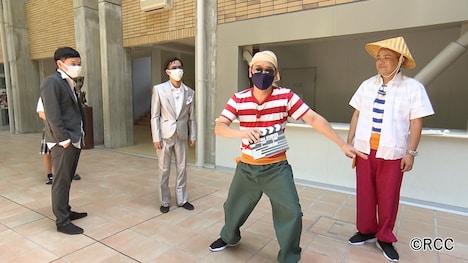 カレーミニドラマ撮影のワンシーン。