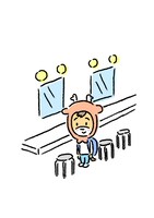 「楽屋のトナくん」より。