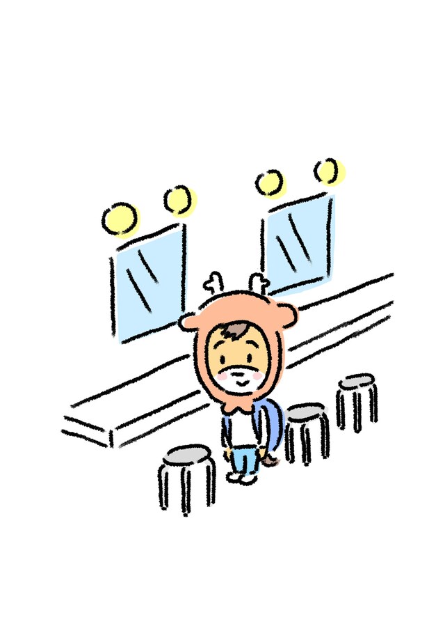 「楽屋のトナくん」より。