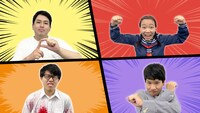 登場する学生芸人たち。