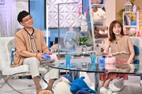 南海キャンディーズ山里と田中みな実。(c)テレビ朝日
