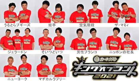 「キングオブコント2021」決勝進出者