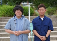 左から宮下草薙・草薙、四千頭身・後藤。(c)日本テレビ