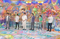 「キックボクシング芸人」たち。(c)テレビ朝日