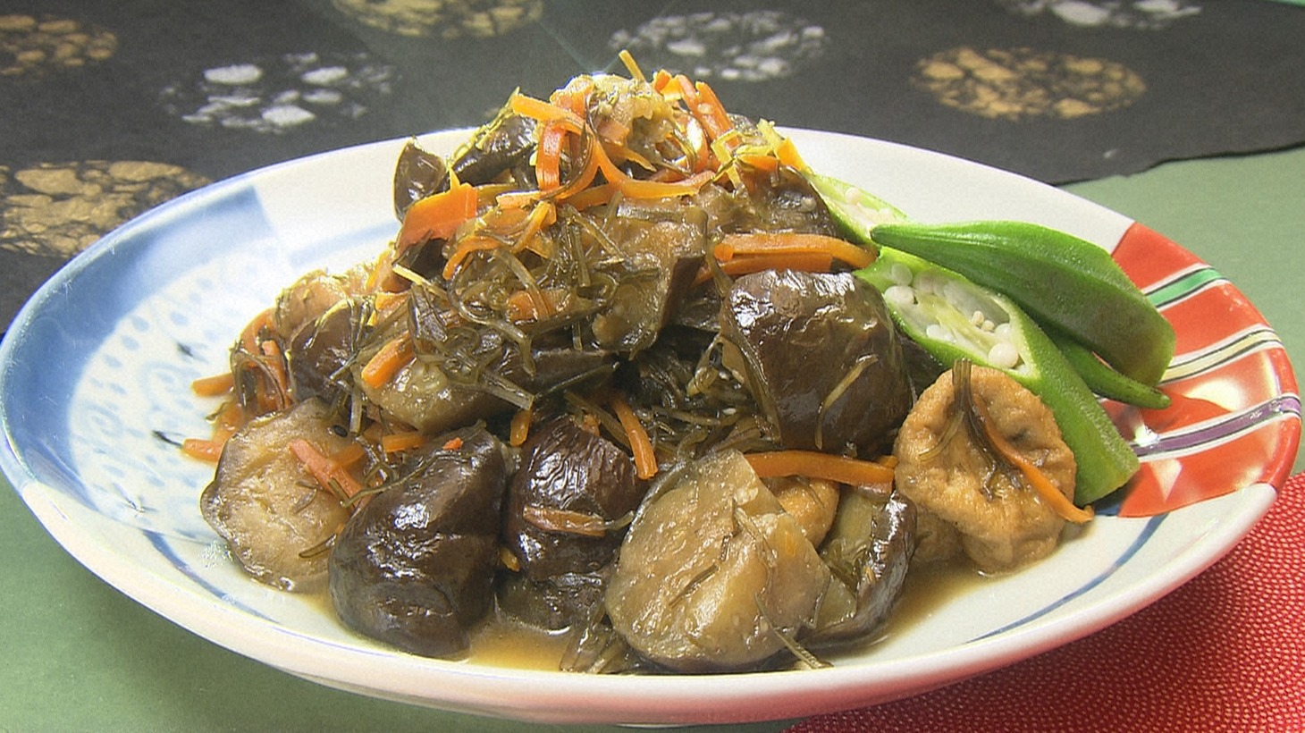 寺島ナスの昆布煮。(c)日本テレビ