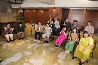 「華大も行きたい 福岡第7観光ツアー」スタジオの様子。