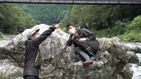 「週末極楽旅」のワンシーン。