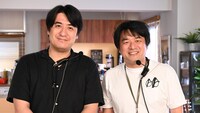 左から佐久間宣行、橋本和明。(c)日本テレビ