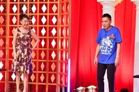 「オトラクションSP」で夫婦対決に臨む、タイタンの太田光代社長と爆笑問題・太田。(c)TBS