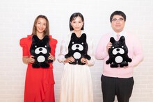 左から高橋メアリージュン、高橋ユウ、マヂカルラブリー村上。