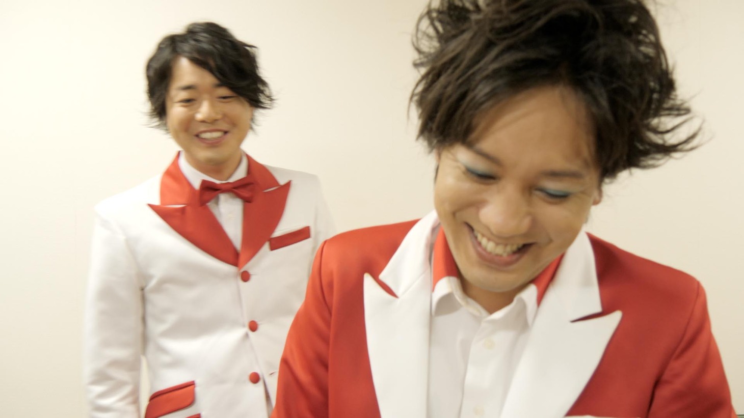 WebCM「社会人」編の撮影中の様子。