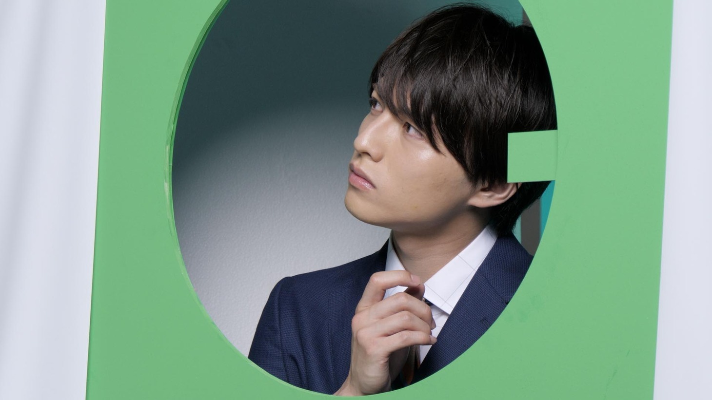 WebCM「社会人」編の撮影中の様子。