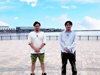 （左から）アルコ＆ピース平子、佐久間宣行。(c)福島中央テレビ