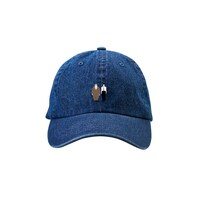 キャップ（刺繍） デニム