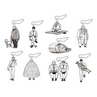 ブラインド アクリルキーホルダー（全9種）