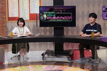 松丸友紀アナウンサー（左）と劇団ひとり（右）。(c)テレビ東京