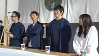 新CM「そば・うどん」編の差打て意中の様子。