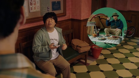 テレビCM「メゾンメルカリ・新品じゃなくても」編より。