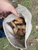 ランドリーバッグの使用例。