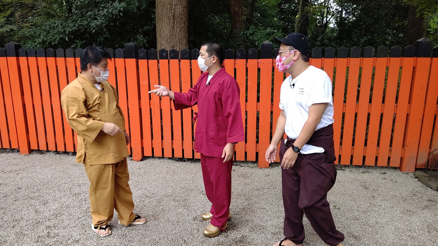 「大人のアートバラエティ 秋の京都 de いとおかし」のワンシーン。(c)読売テレビ